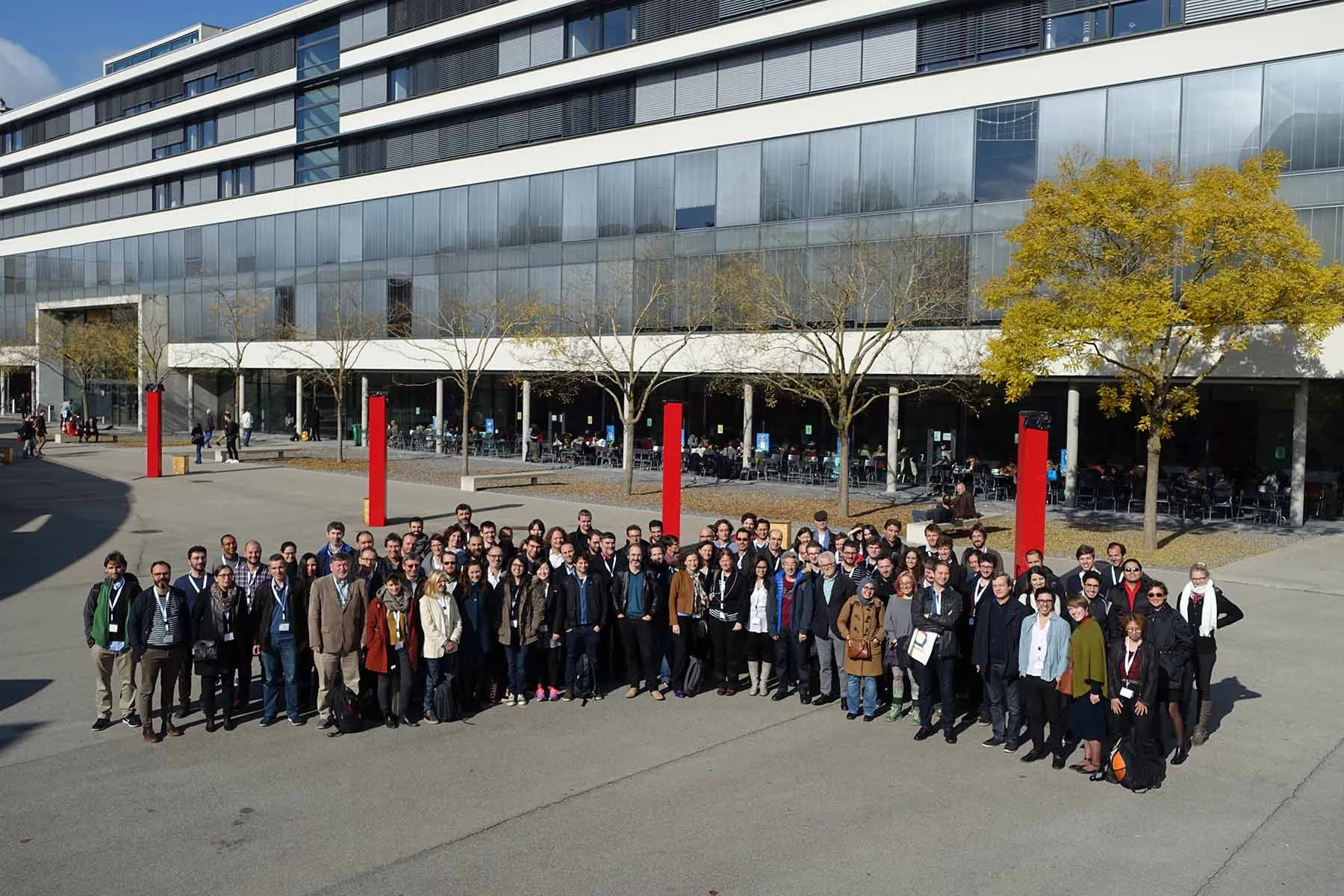 Photo de groupe des participants à IHM 16